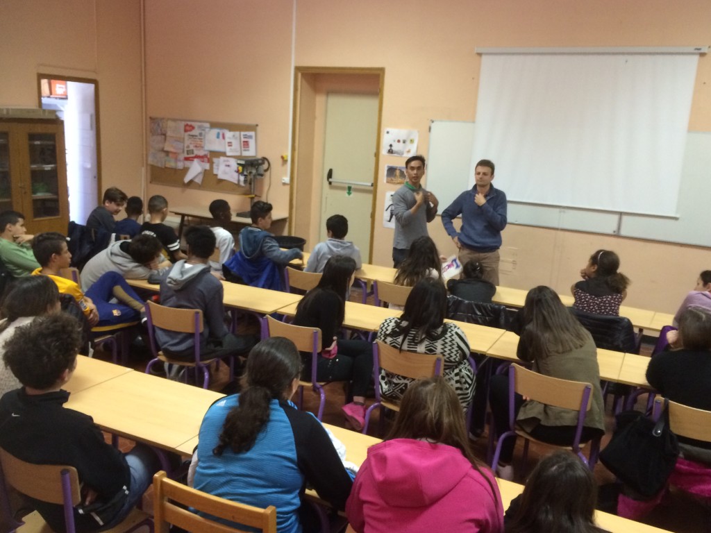 Intervention Edward Ecole