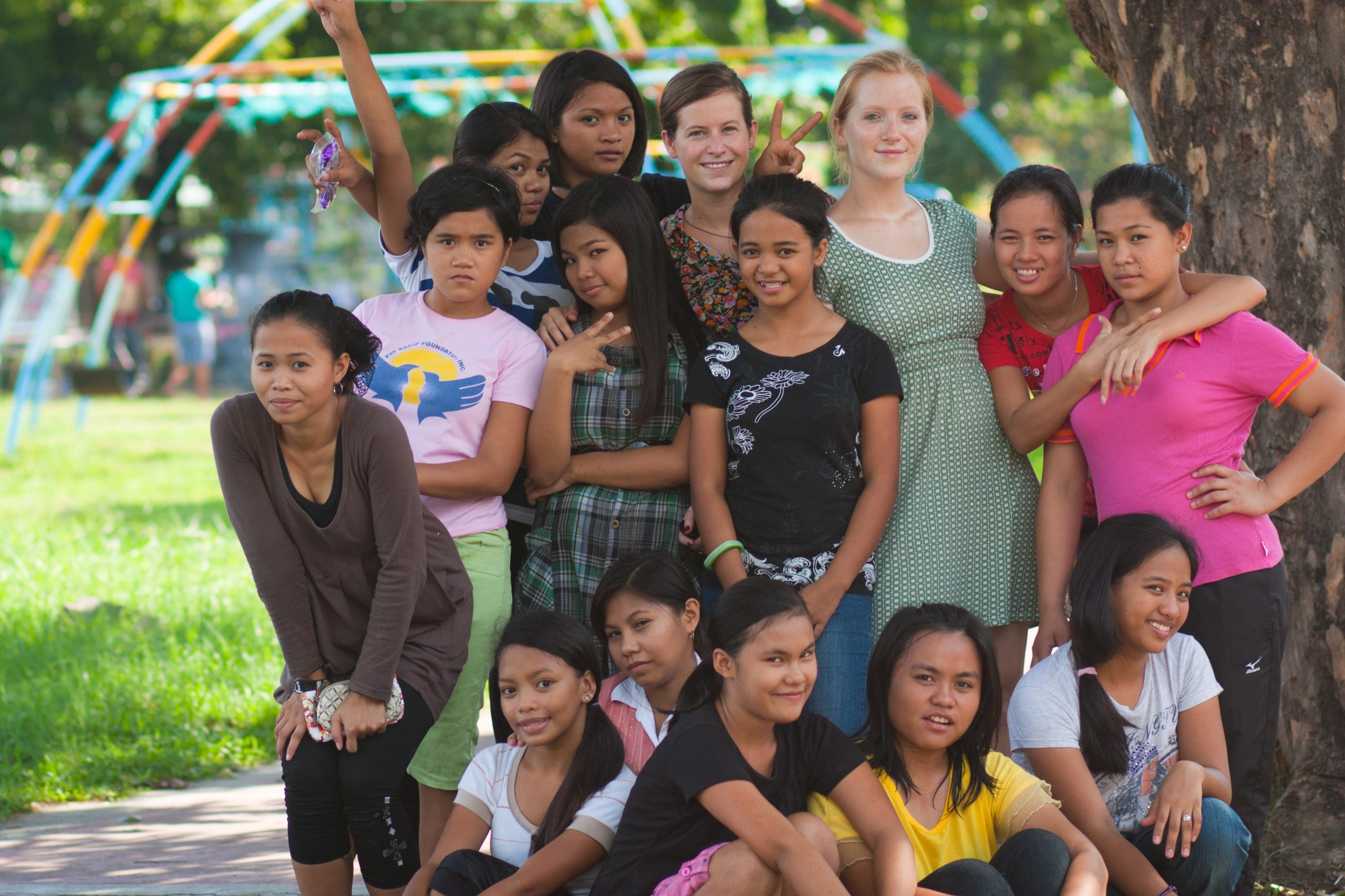 Volontaire aux Philippines