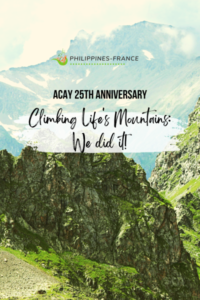 25th ACAY Anniversary: Climbing Life's Mountains - We did it!